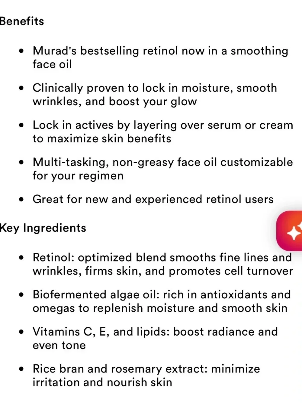 Murad Resurgence Retinol Youth Renewal Oil Drops — Green